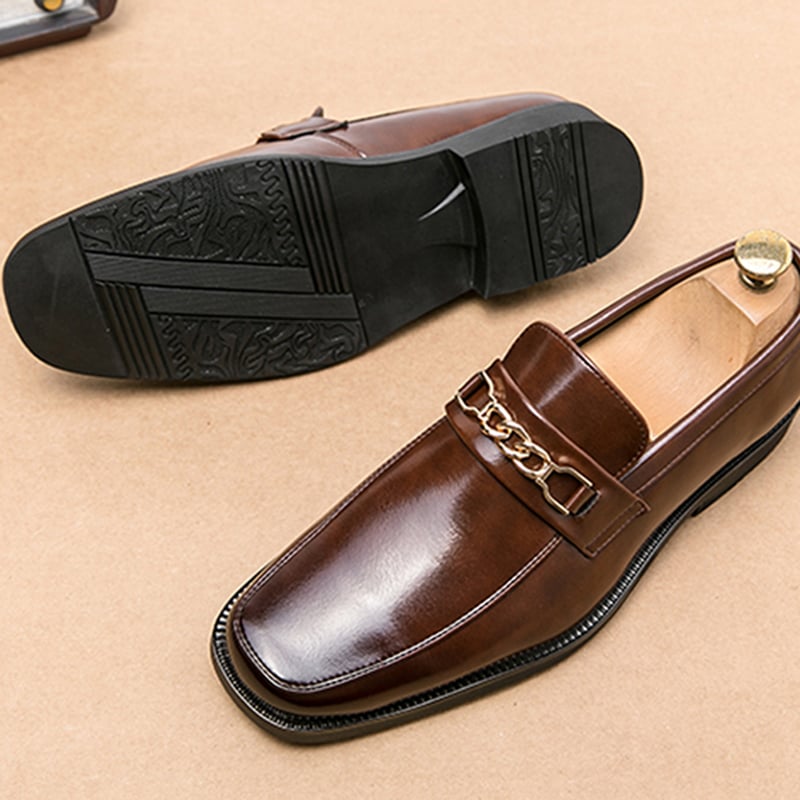 Men'S Business Casual Soft Upper Outsole Loafers