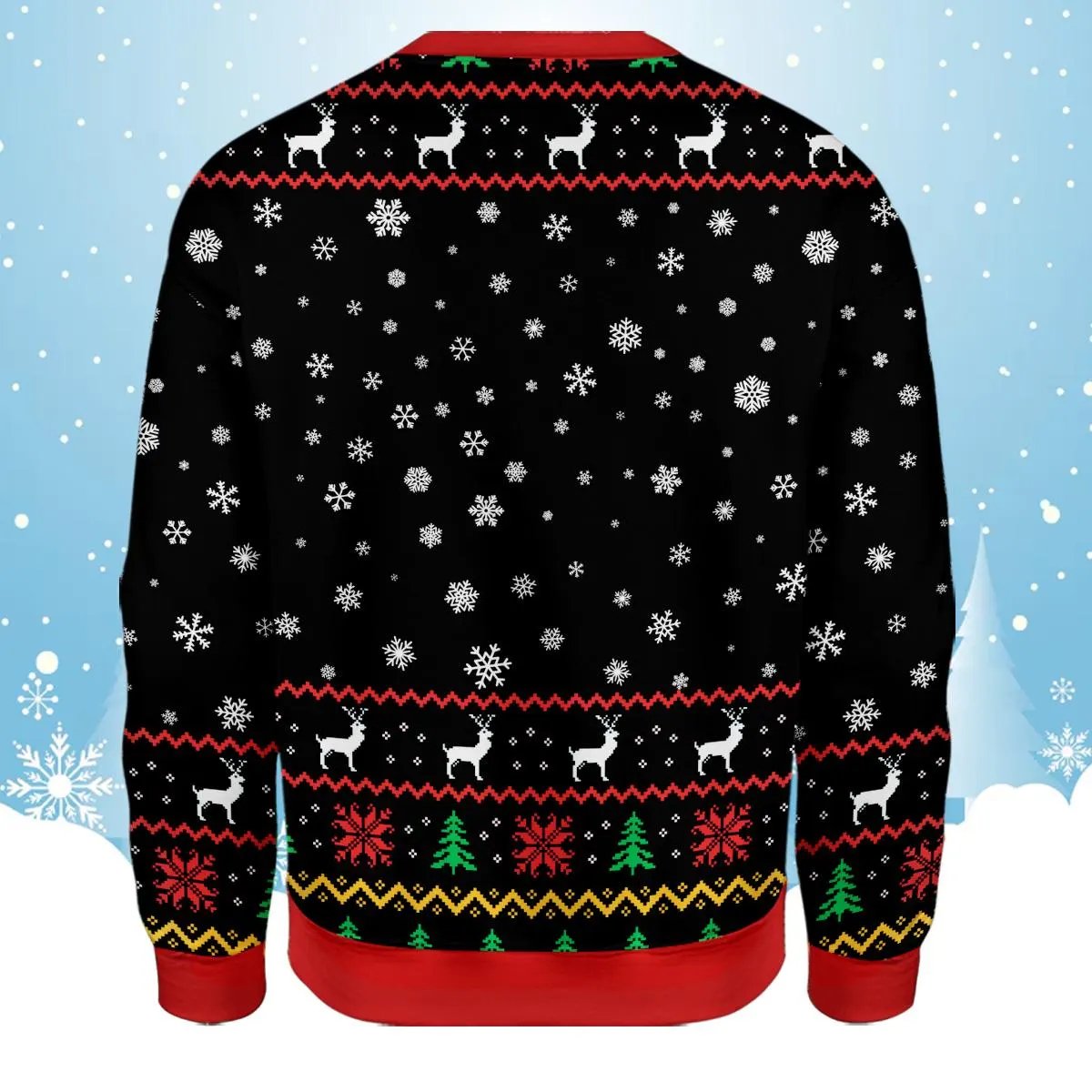 Men's Retro Jesus Disappointments All Of You Ugly Christmas Sweater Printed Sweatshirt