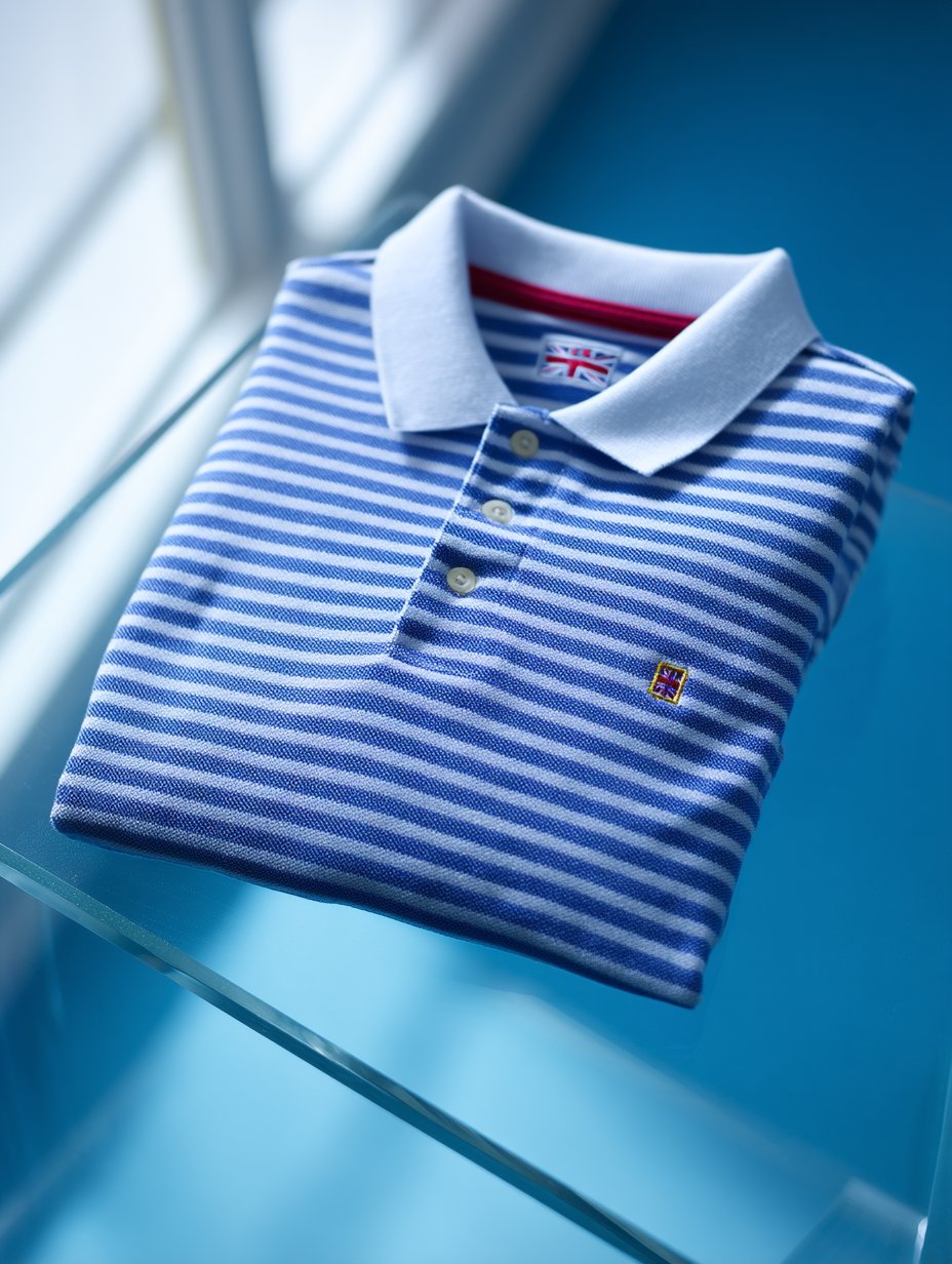 Men's Business Casual Button Short Sleeve Polo Shirt
