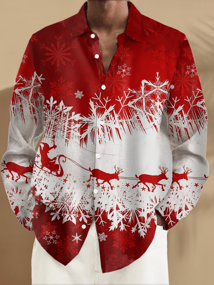 Men's Christmas Fun Long Sleeve Shirt