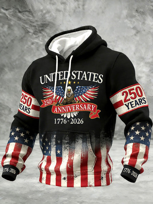 Men's 250th Anniversary of the Founding of the United States Hoodie