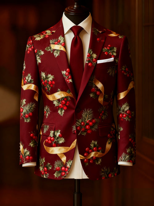 Men's Business Retro Casual Suit Jacket