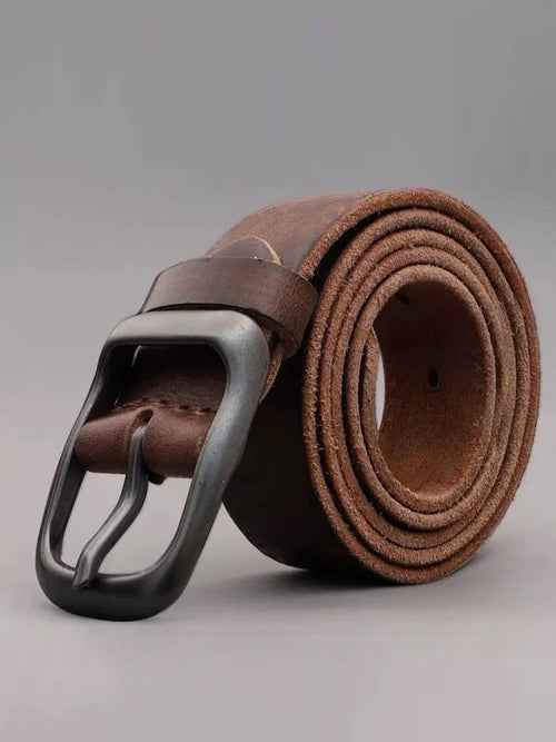 Men's Retro Cowhide Belt