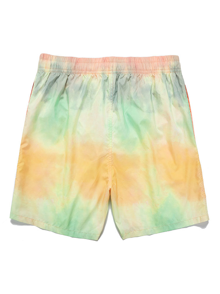 Ombre Print Swim Shorts