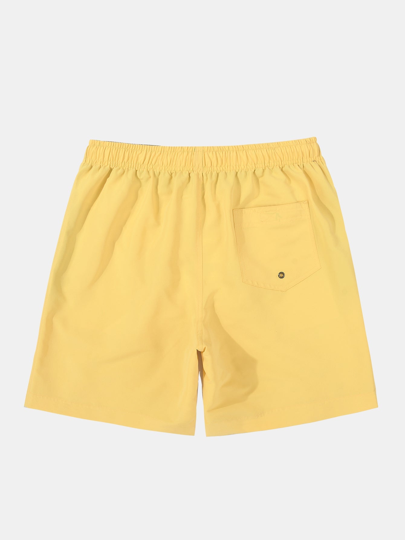 Contrast Waistband Swim Shorts