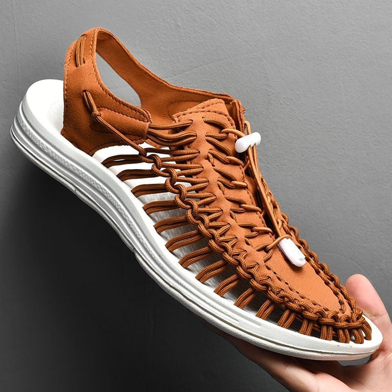 Braided Casual Openwork Roman Sandals