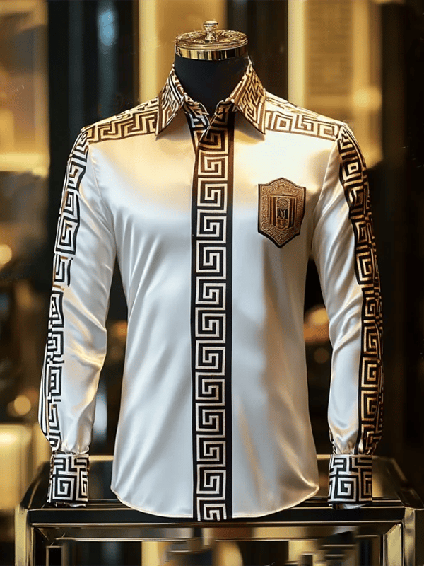 Men's Luxury Gorgeous Long Sleeve Shirt