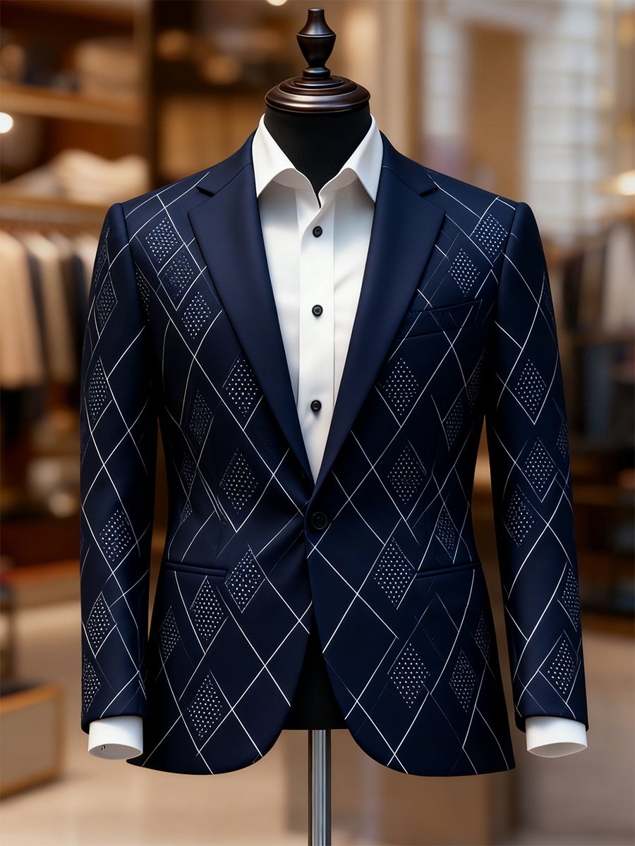 Men's Business Casual Suit