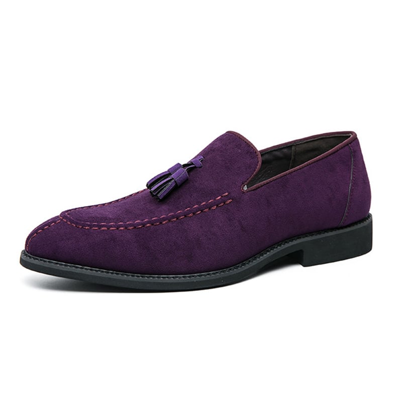 Retro Business Casual Tassel Leather Shoes