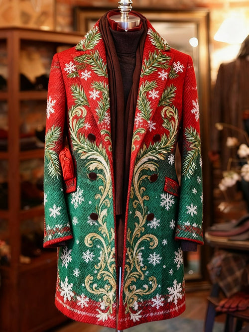 Men's Vintage Christmas Party Casual Jacket