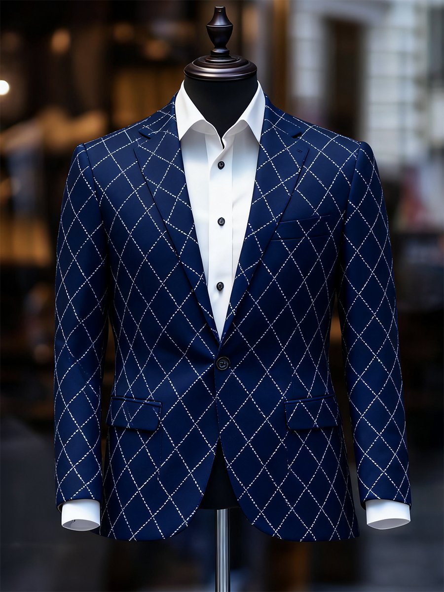 Men's Business Casual Suit Outerwear