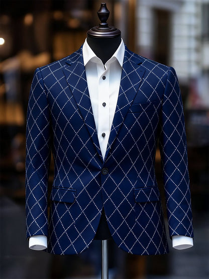 Men's Business Casual Suit Outerwear