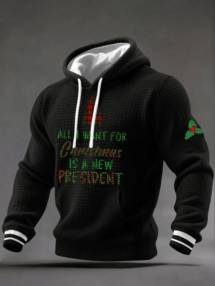 Men's  Christmas FDT Print Hoodie