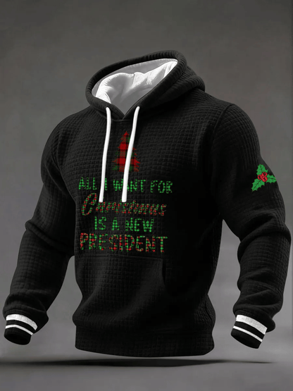 Men's  Christmas FDT Print Hoodie