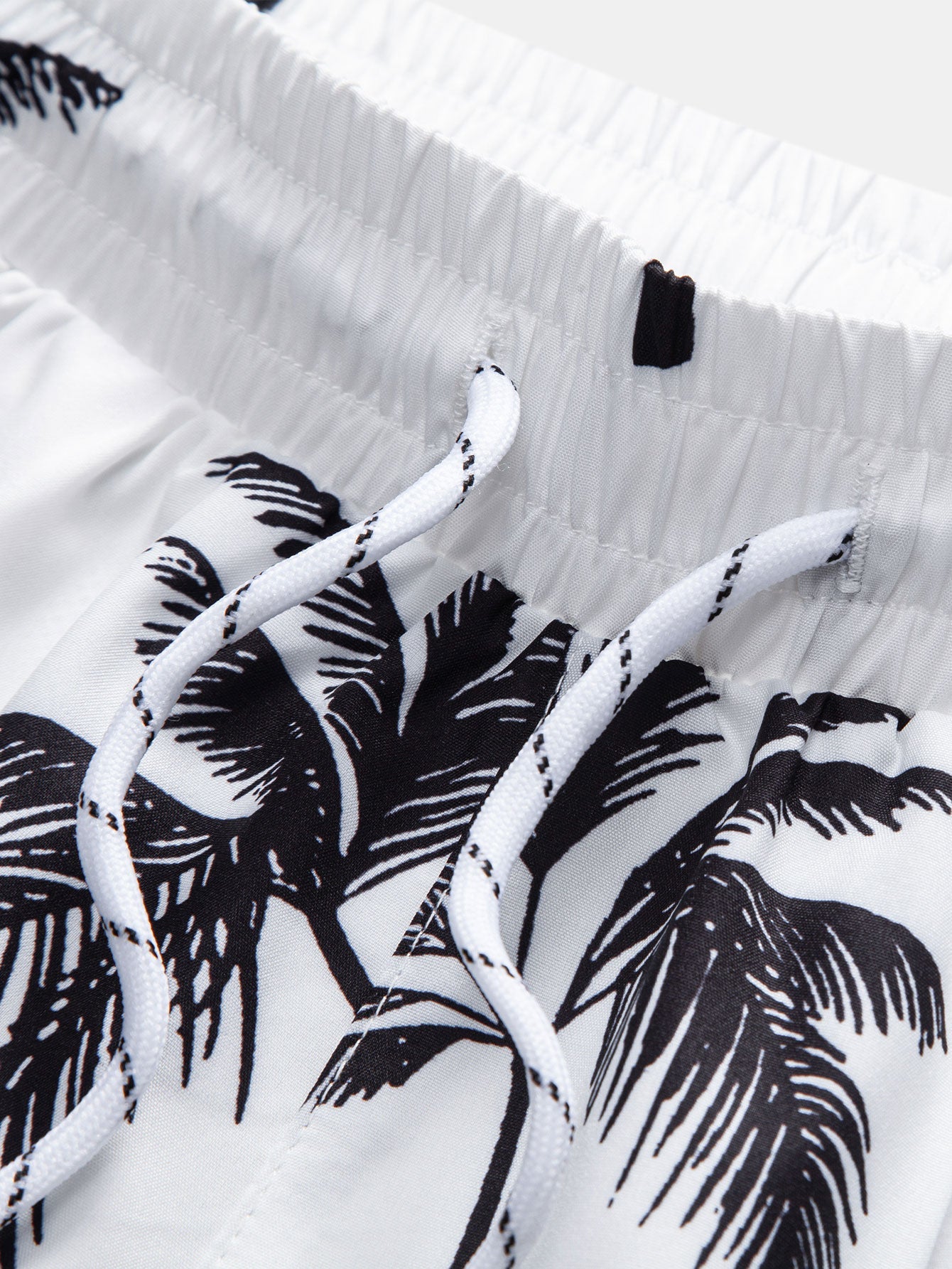 Palm Tree Print Swim Shorts