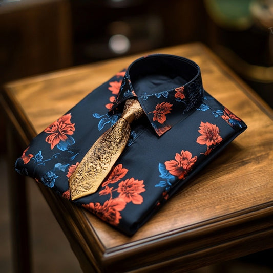 Best Men's Classic aesthetic design Unique Luxe Collection Classic Casual Shirt