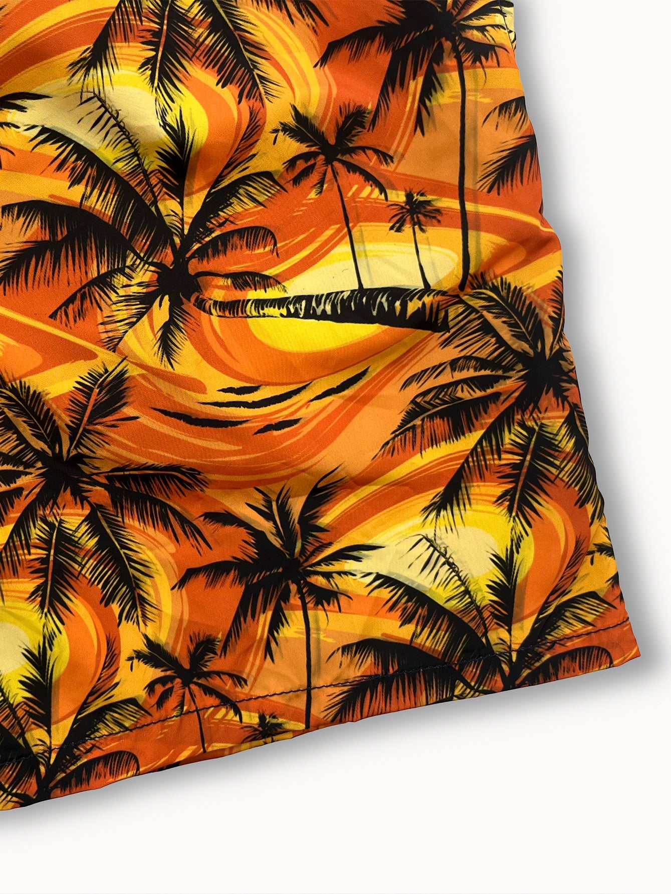 Palm Tree Print Swim Shorts