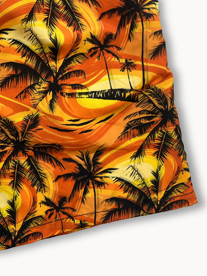Palm Tree Print Swim Shorts