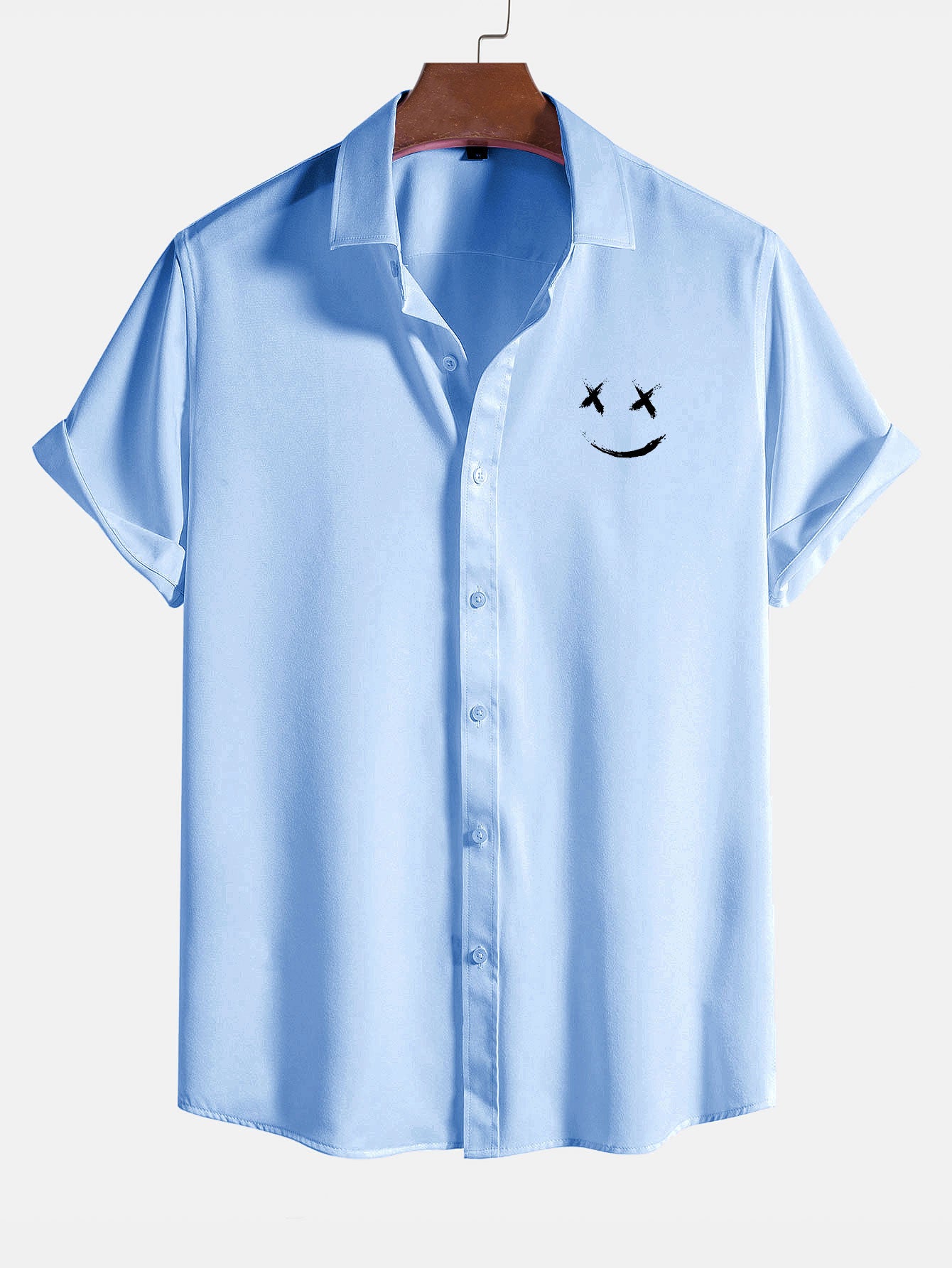 Smile Face Graphic Shirts