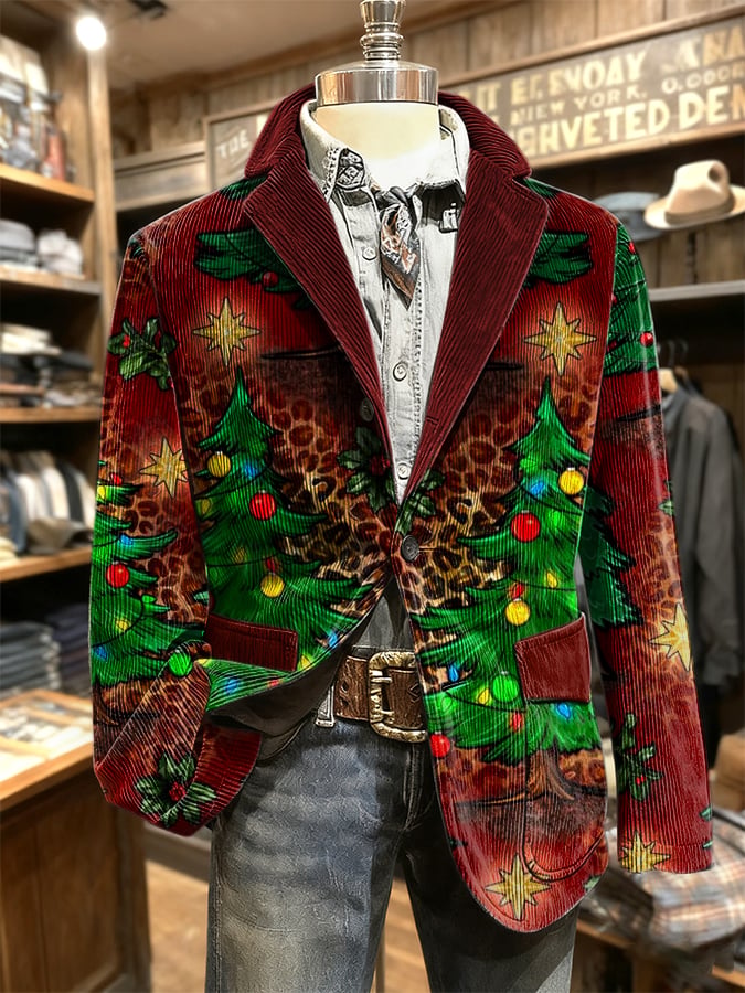 Men's Christmas Suit Comfort Jacket