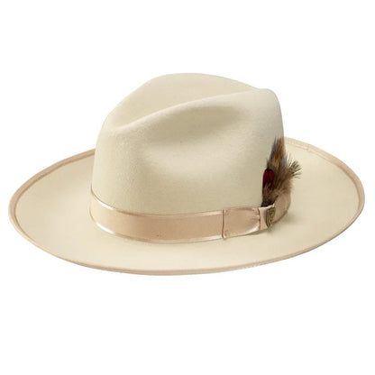 Wool Pinch Front Fedora