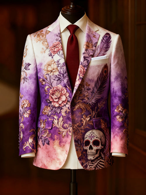 Men's Business Casual Christmas Suit Outerwear