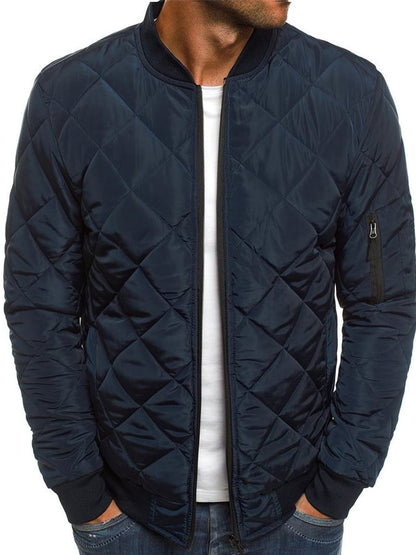 Men's Retro Pleated Cotton Casual Coat