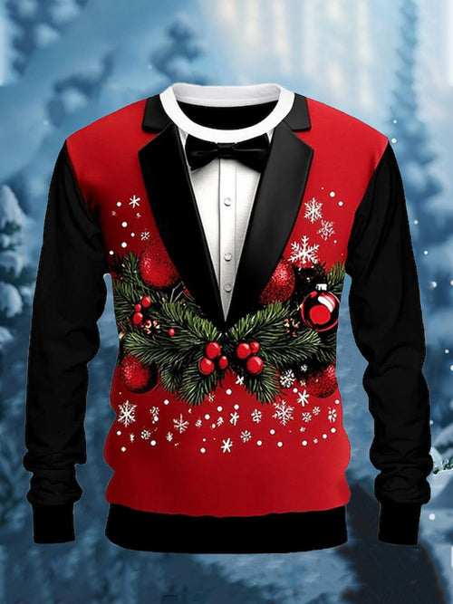 Christmas Men's Dress Long-Sleeve T-Shirt