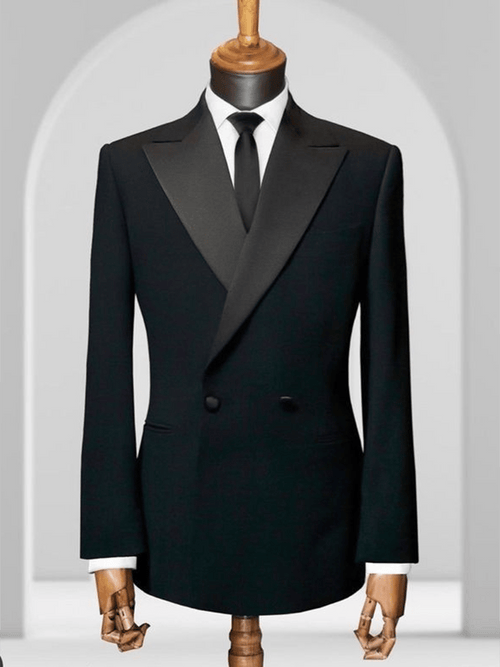 ManMen's Luxury Business Solid Color Blazers