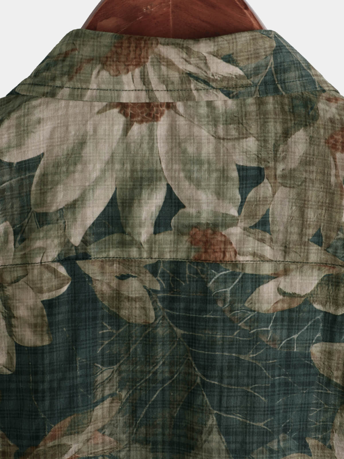 Men's Vintage Floral Casual Holiday Short Sleeve Shirt