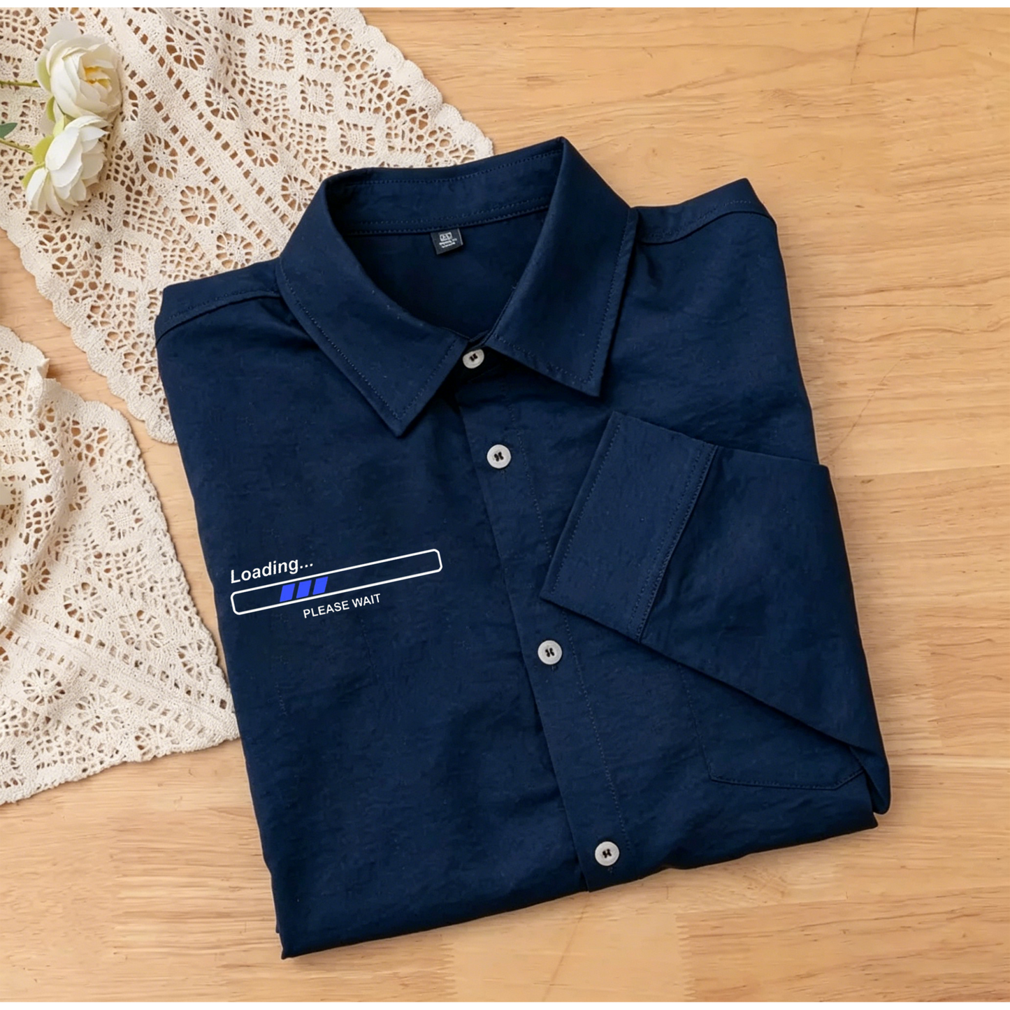 Loading Please Wait Dress Shirt
