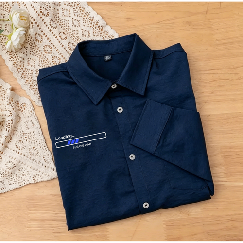 Loading Please Wait Dress Shirt