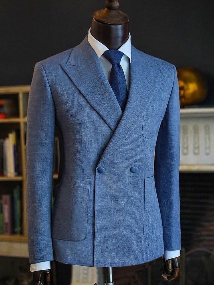 Men's Luxury Business Solid Color Blazers