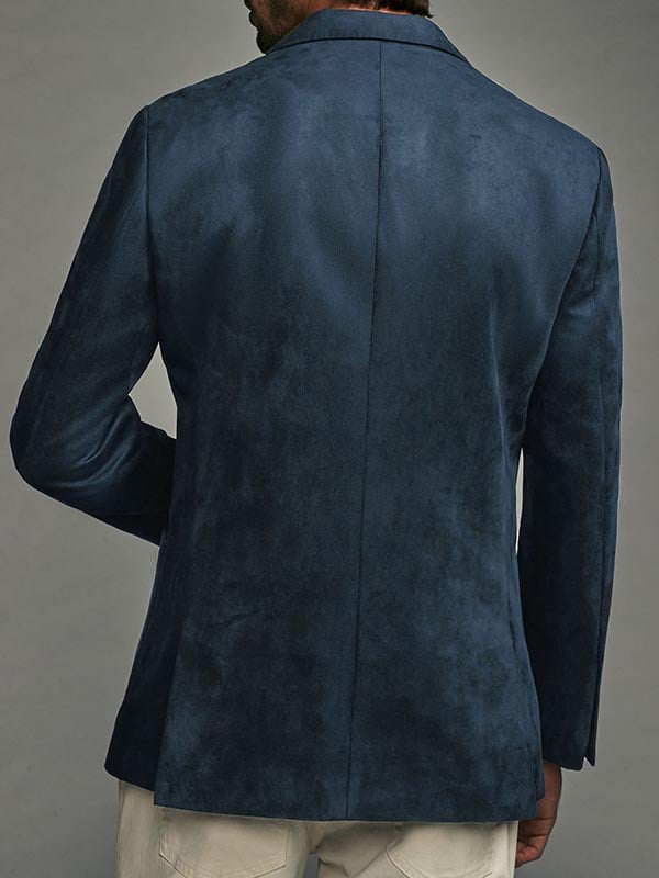 Men's Casual Slim-fit Lapel Single-breasted Suit Blazer