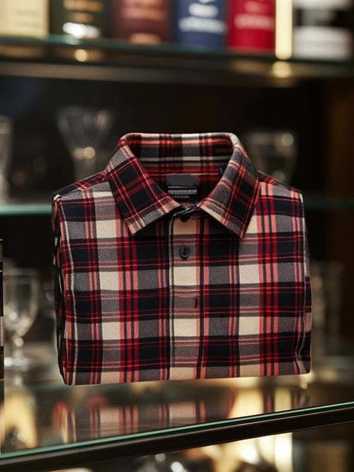 Men's Classic Business Logo Button Short Sleeve Polo Shirt