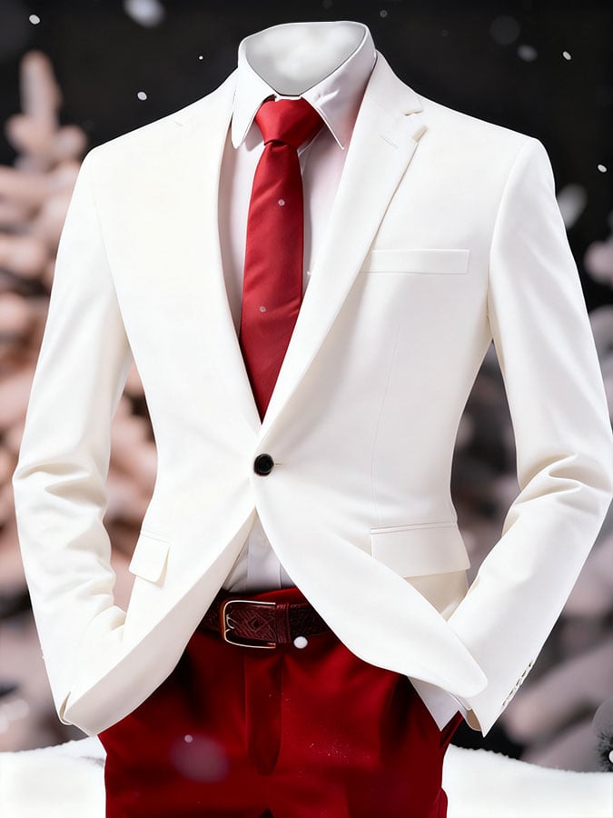 Men's Christmas Casual Suit Jacket