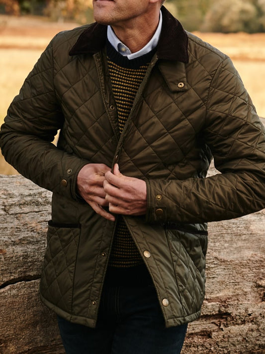 Men's Vintage Pleated Cotton Casual Jacket
