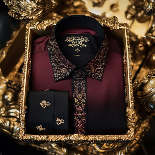 Sophistication And Refined Elegance-100% Good Quality High Elasticity Anti-Wrinkle Shirt