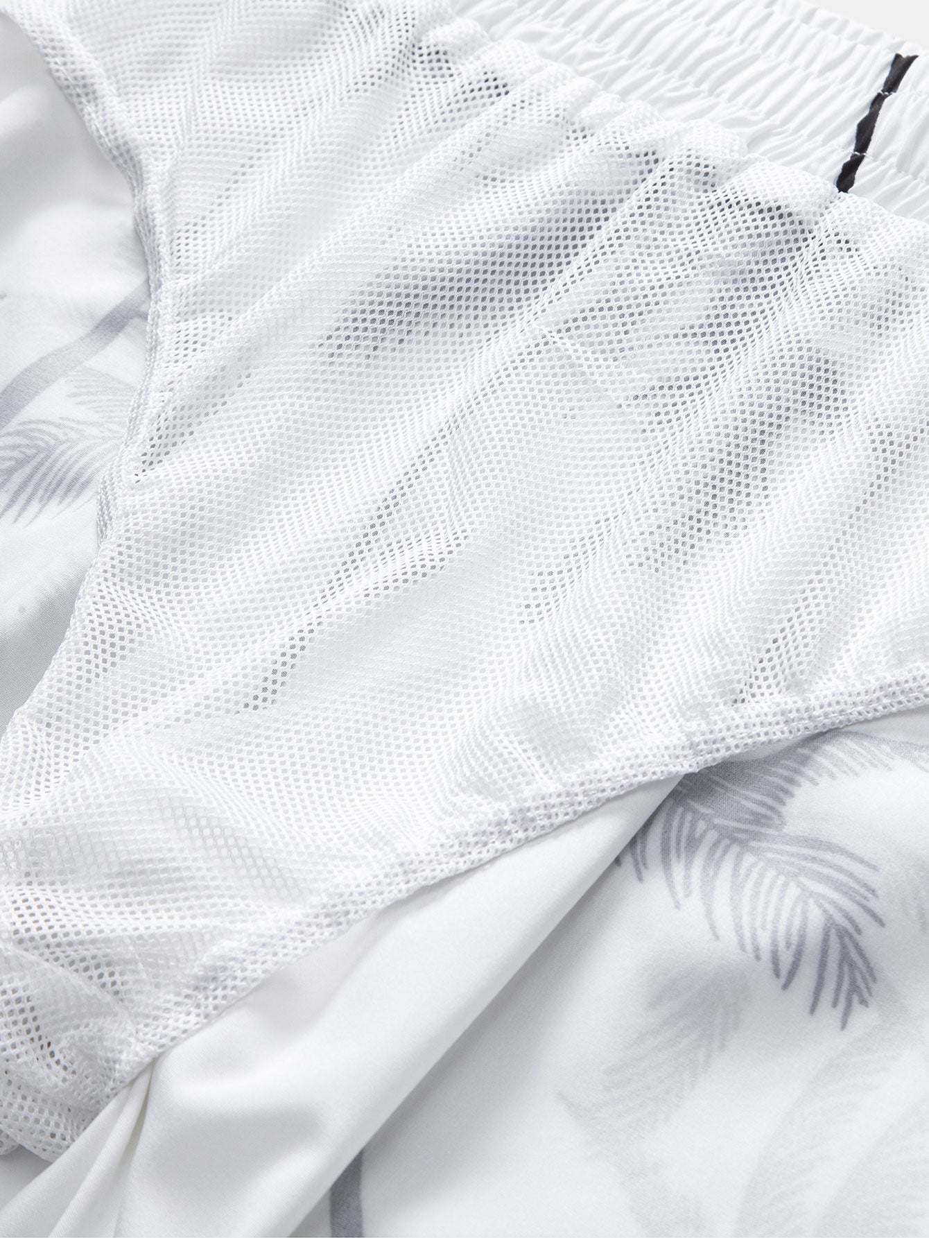 Palm Tree Print Swim Shorts