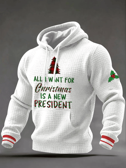 Men's  Christmas FDT Print Hoodie
