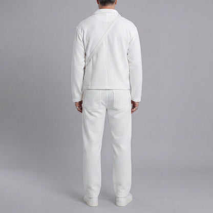 Men's Solid-Color Jacket Sets