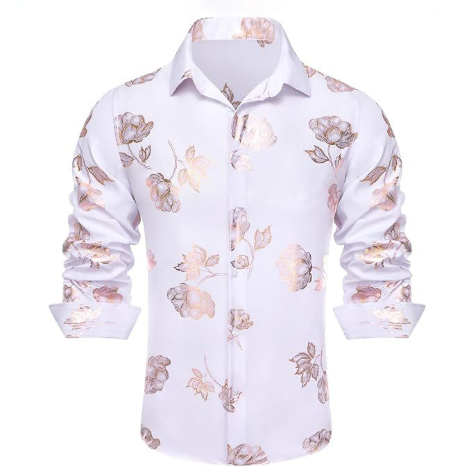 Floral Printed Dress Shirt