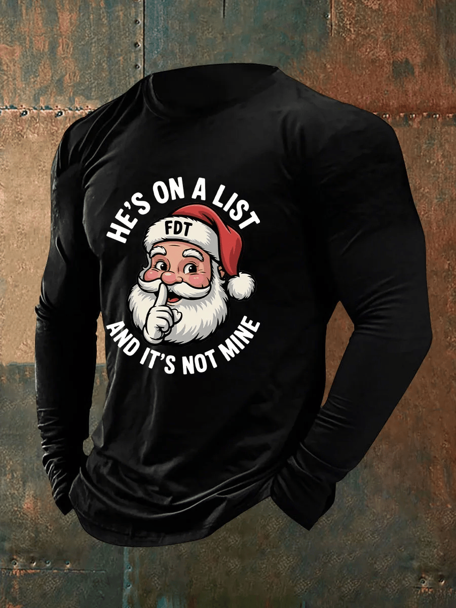 Men's Christmas FDT Print T-shirt
