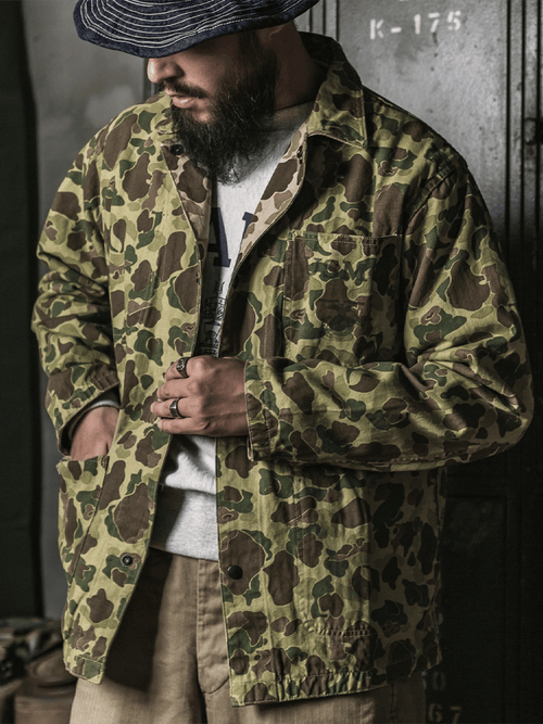 Men's Vintage Pocket Zip Jacket