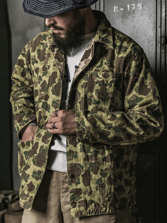 Men's Vintage Pocket Zip Jacket