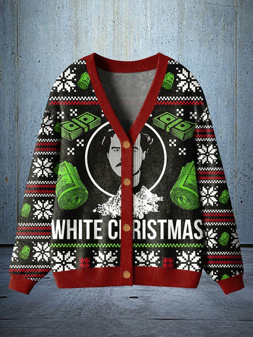 Men's Christmas Money Cardigan