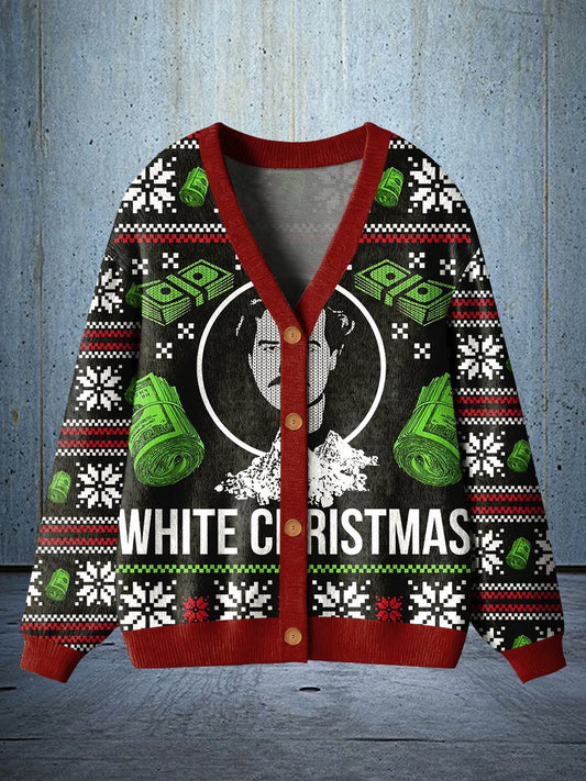 Men's Christmas Money Cardigan
