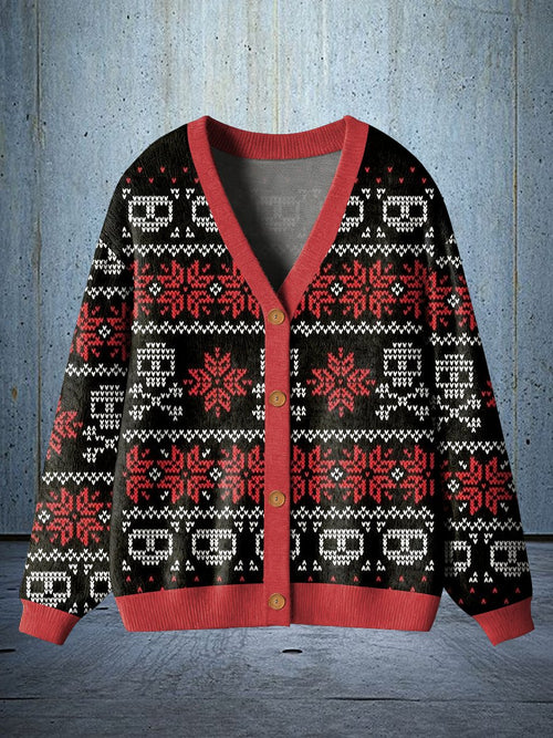 Men's Christmas and New Year's Merry Christmas Cardigan
