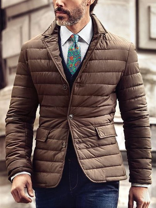 Men's Vintage Pleated Cotton Casual Jacket