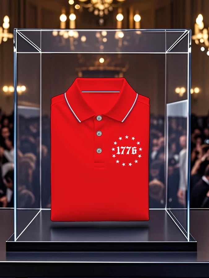Men's Independence Day 1776 Casual POLO Shirt
